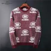 balenciaga pull logo knit sweater bsfm27961
